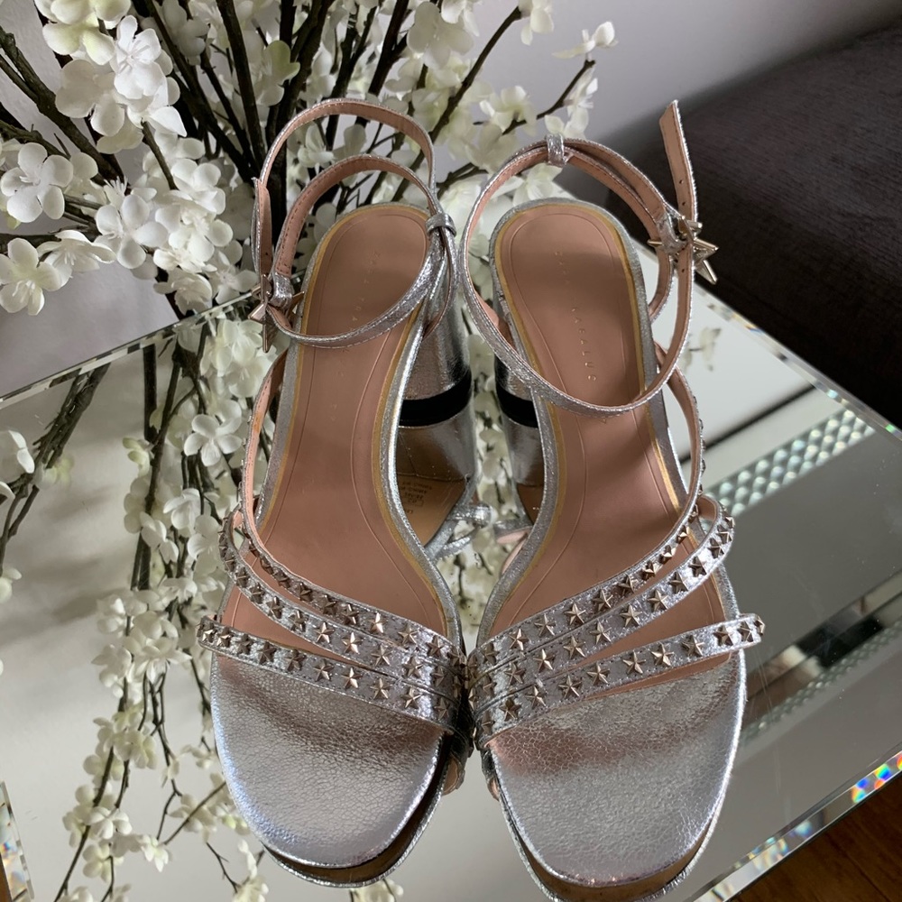 🔥🔥Gorgeous Zara Star Embellished Silver Sa…
